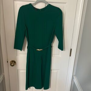 Talbots Green Dress